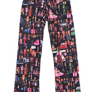 O-Mighty Multicolor Graphic Dollz Leggings